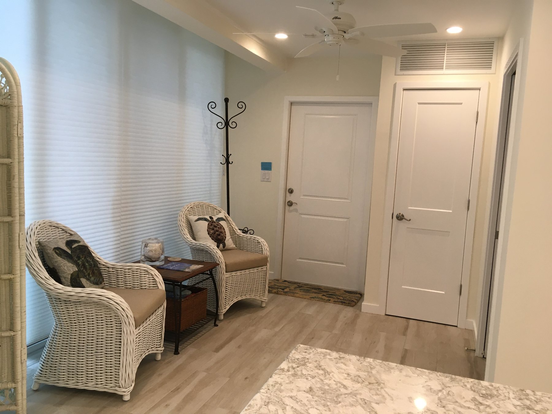 Completed foyer